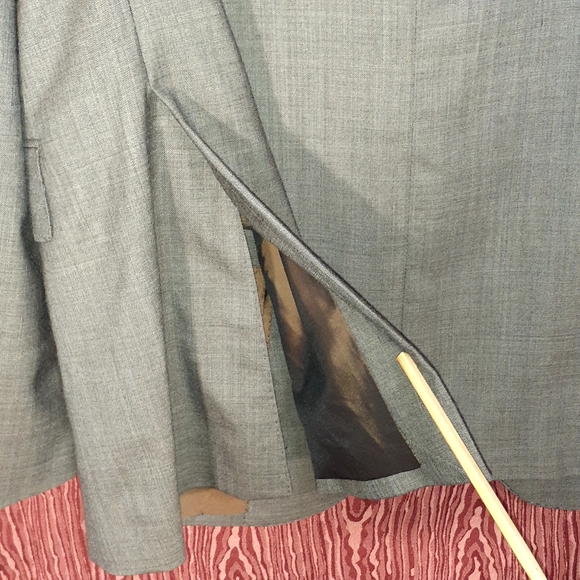 RALPH LAUREN PURPLE LABEL 2 Button Long Sleeve 100% Wool Blazer Men's Sz 44L - Picture 8 of 16